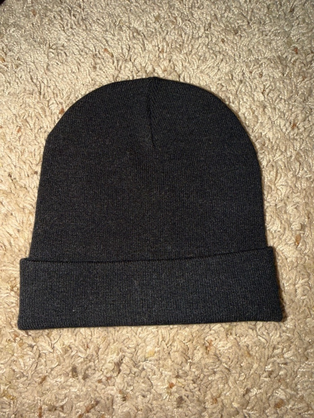Classic Black Knit Beanie